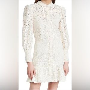 Veronica Beard Hilda Dress in Ivory, Size 4